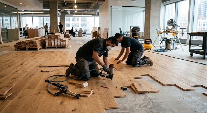Commercial Hardwood Service in Berkley, MA
