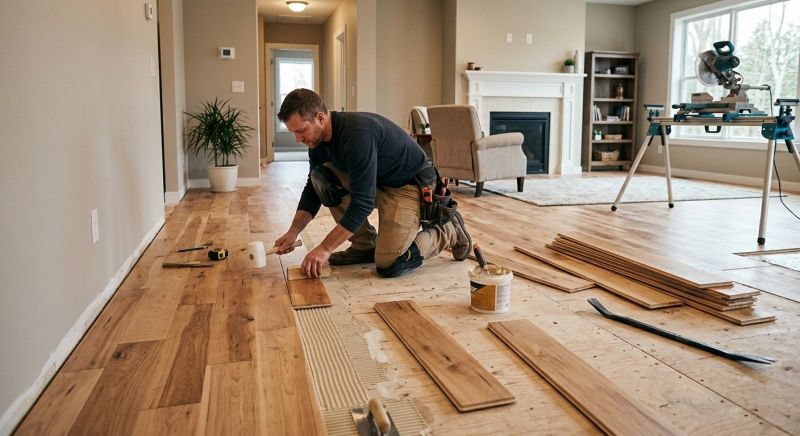 Engineered Wood Installation in Bristol, RI