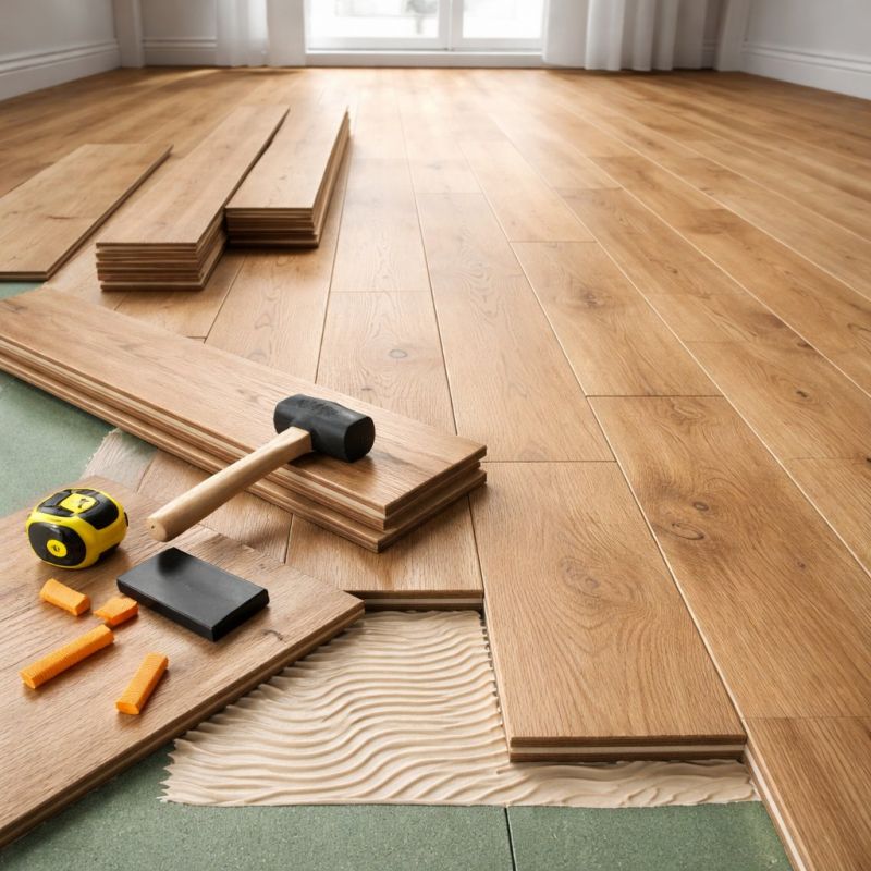 Engineered Wood Installation in Bristol, RI