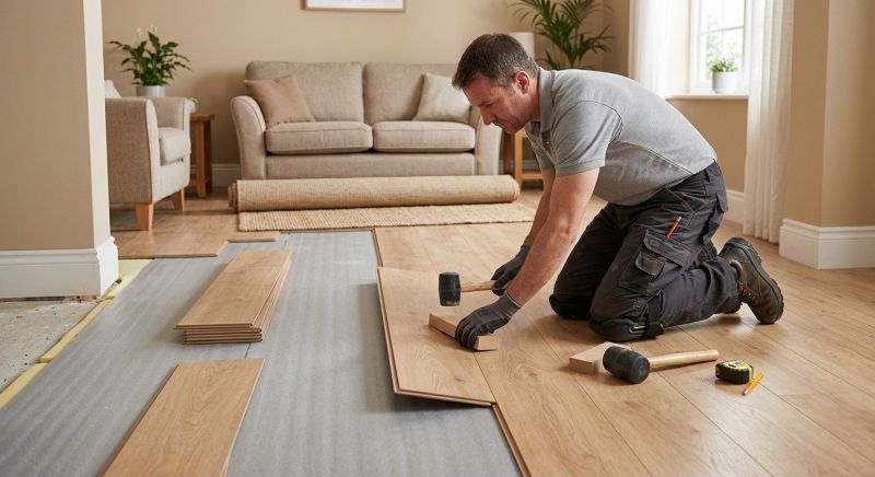 Laminate Floor Installation in Attleboro, MA
