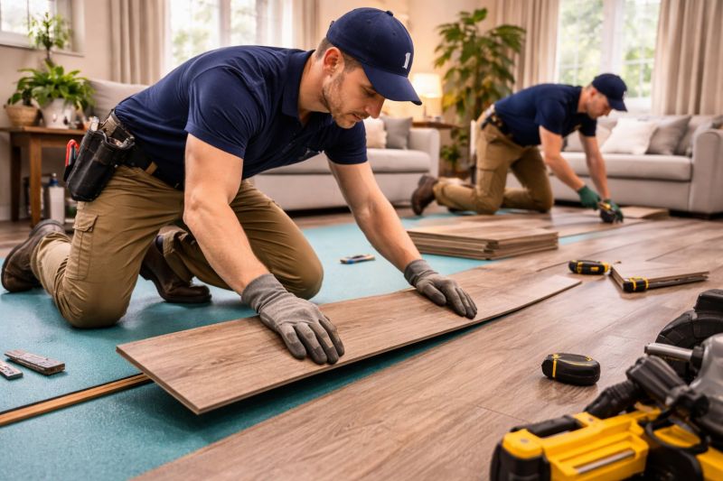 Laminate Floor Installation in Rehoboth, MA