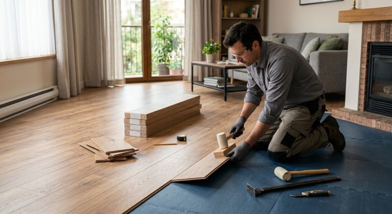Laminate Floor Installation in Riverside, RI