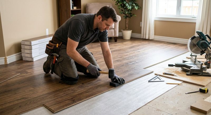 Laminate Floor Installation in Rochester, MA