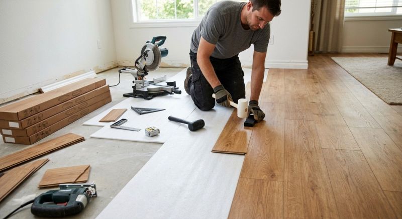 Laminate Flooring Replacement in Bristol, RI