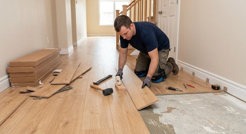 Laminate Tile Installation in Bristol, RI