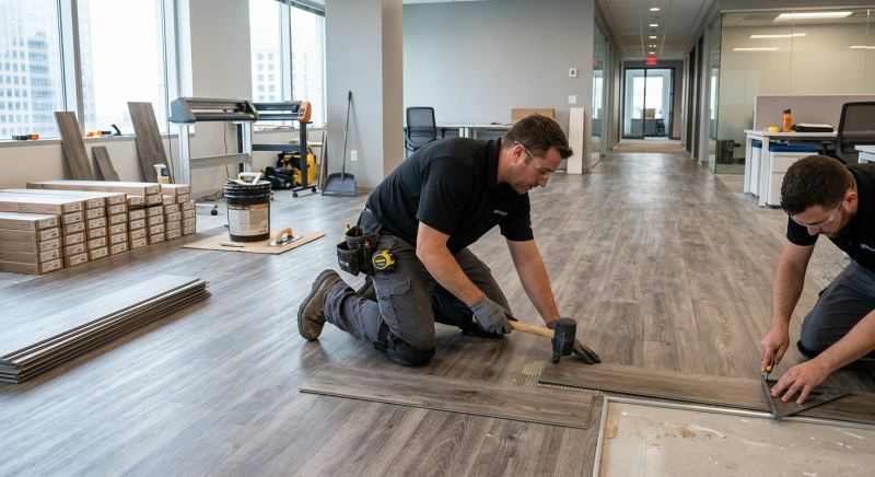 Linoleum Floor Installation in Rochester, MA