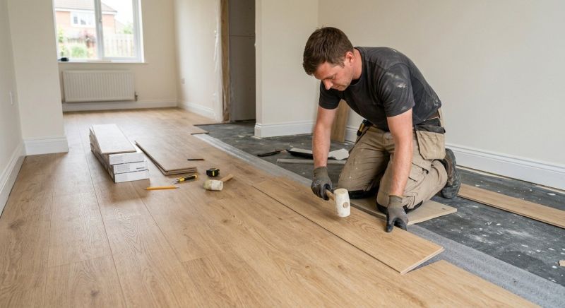 Linoleum Floor Installation in Tiverton, RI