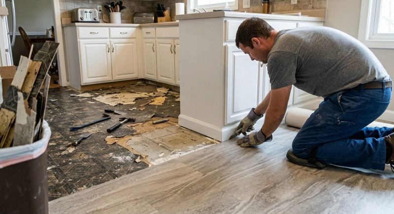 Linoleum Floor Installation in Woonsocket, RI