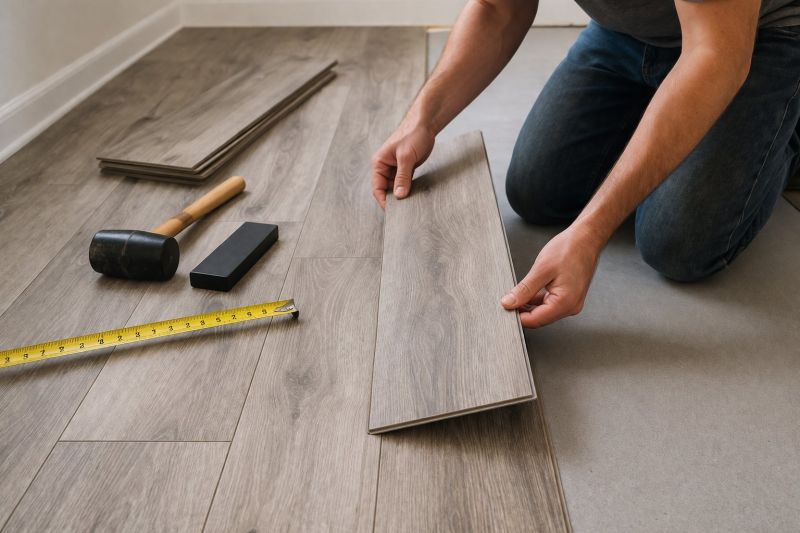 Luxury Vinyl Tile Installation in Rochester, MA