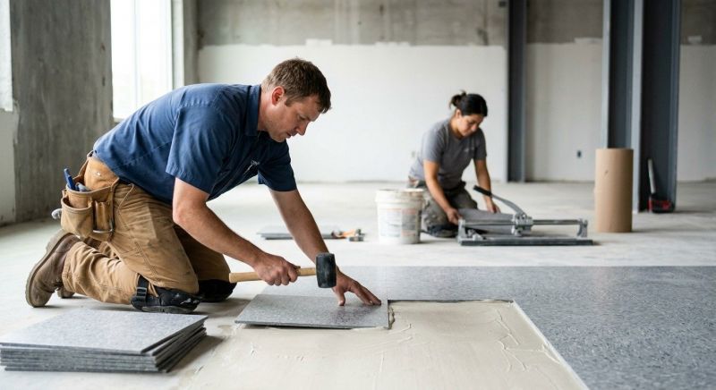 Lvt Flooring Installation in Rehoboth, MA