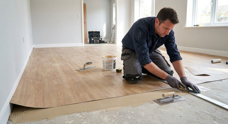 Sheet Flooring Installation in Fall River, MA