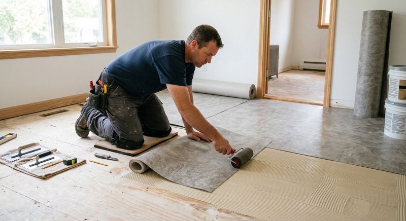 Sheet Flooring Installation in Raynham, MA