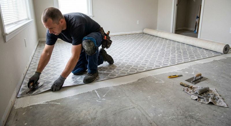 Sheet Flooring Installation in Rehoboth, MA