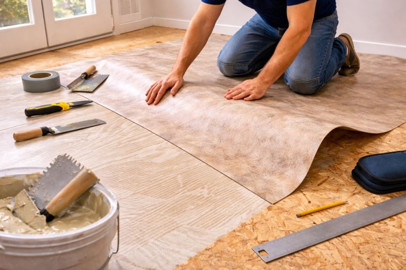 Sheet Flooring Installation in Wakefield, RI