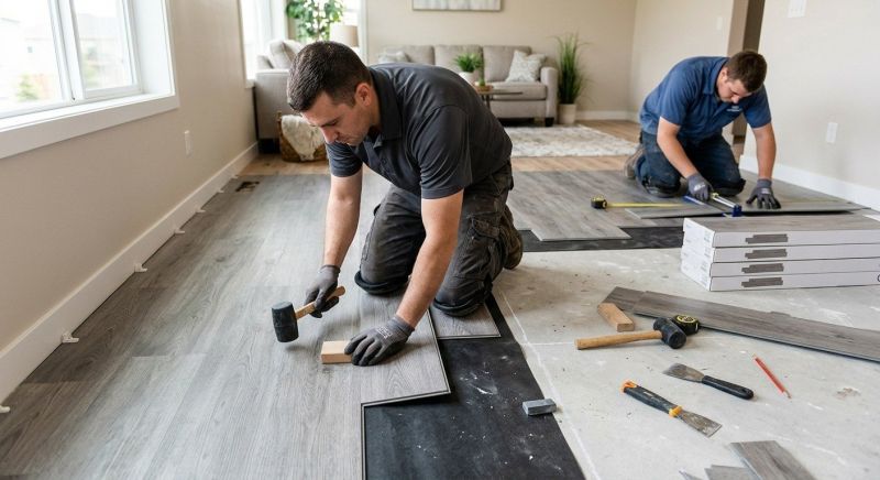 Vinyl Flooring Installation in Warren, RI