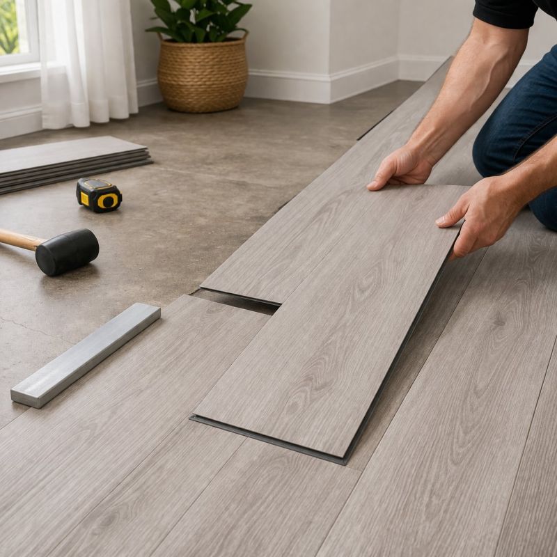 Vinyl Tile Installation in Bristol, RI