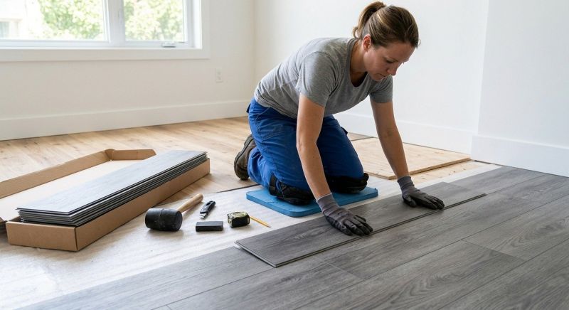Vinyl Tile Installation in Bristol, RI